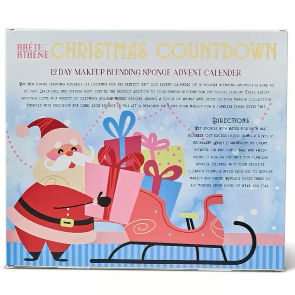 12 Day Makeup Blending Sponge Advent New In Box
